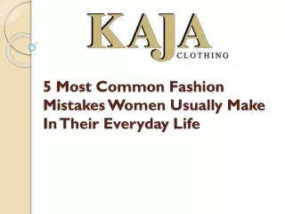 Buy Kaja Clothing Online Australia