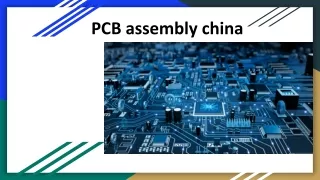 pcb assembly china