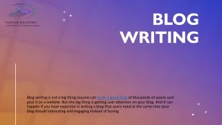 Technical Blog Writing Services From Experts