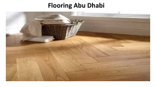 Flooring Abu Dhabi