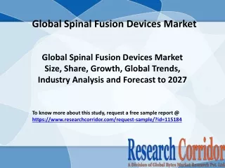 global spinal fusion devices market