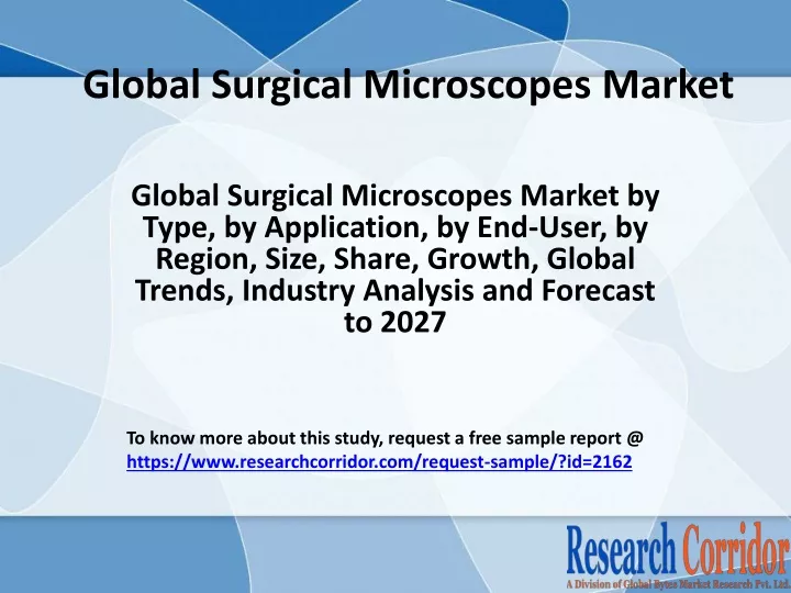 global surgical microscopes market