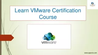 Learn VMware CLearn VMware Certification Course in Gurgaon from Industry profess