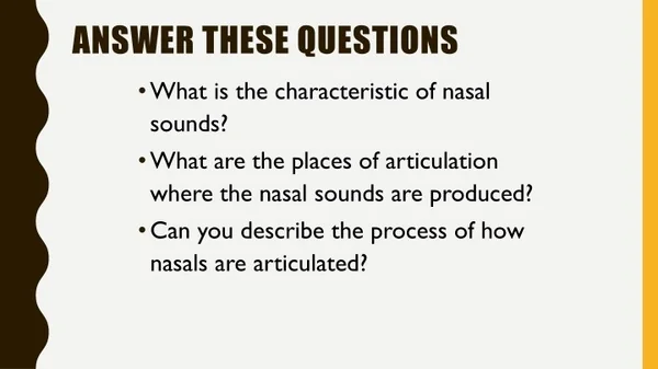 answer these questions