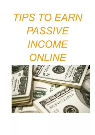 Part time income generation /online income earning methods