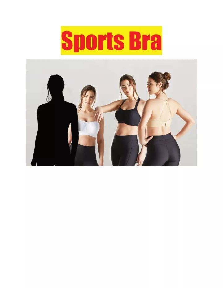 Ppt Sports Bra Powerpoint Presentation Free Download Id10822611 