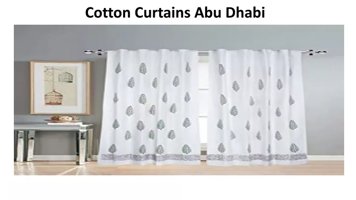 cotton curtains abu dhabi