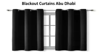 blackout curtains abu dhabi