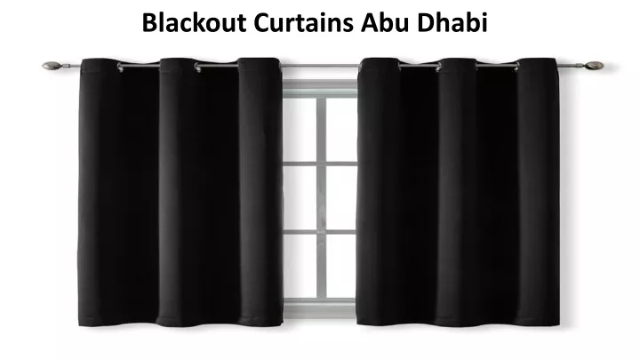 blackout curtains abu dhabi