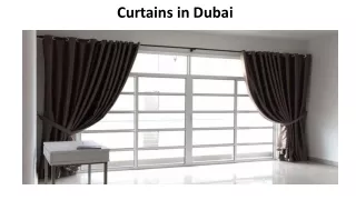 Curtains Dubai
