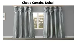 Cheap Curtains Dubai