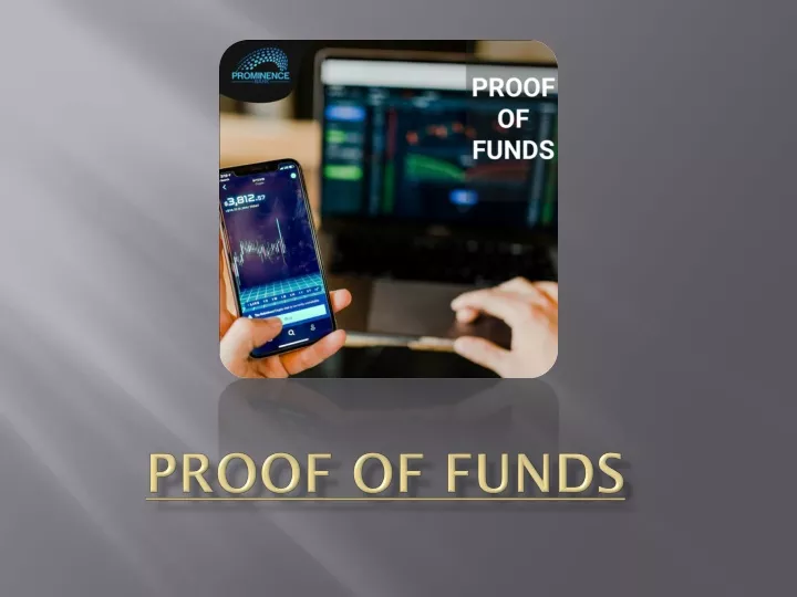 proof of funds