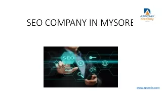 SEO COMPANY IN MYSORE