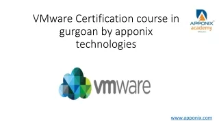 vmware training in gurgoan by apponix technologies