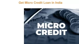 Apply for Micro Credit Loan in India with Bajaj Finserv