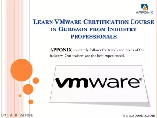VMware Certification Course in Gurgaon