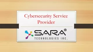 cybersecurity service provider