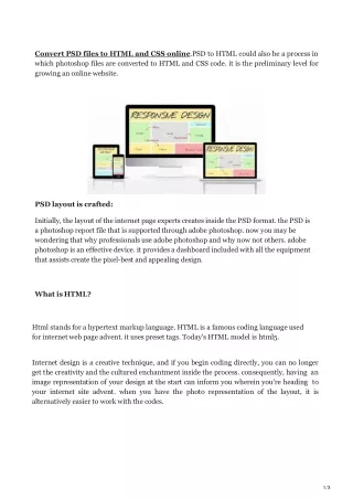 c onvert psd files to html and css online