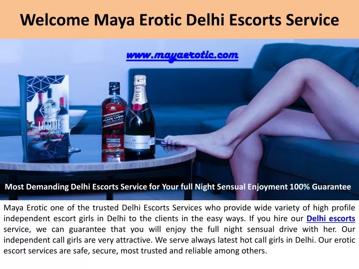welcome maya erotic delhi escorts service