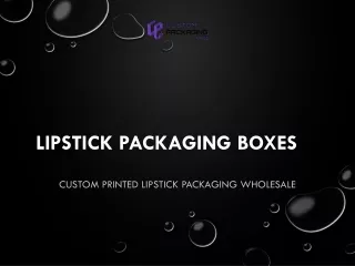lipstick packaging boxes