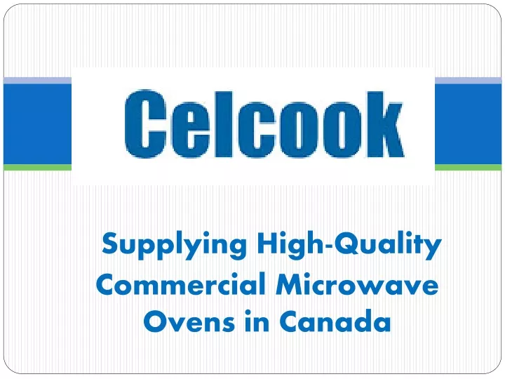 supplying high quality commercial microwave ovens in canada