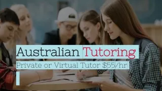 australian australian tutoring private or virtual
