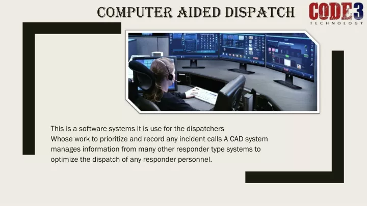 computer aided dispatch