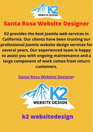 santa rosa website designer