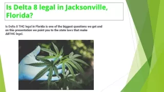 Is Delta 8-THC Legal In Florida? Where To Buy From