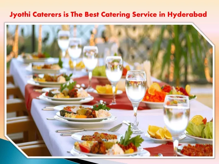 jyothi caterers is the best catering service