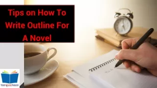 tips on how to write outline for a novel
