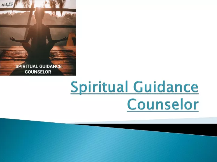 spiritual guidance counselor