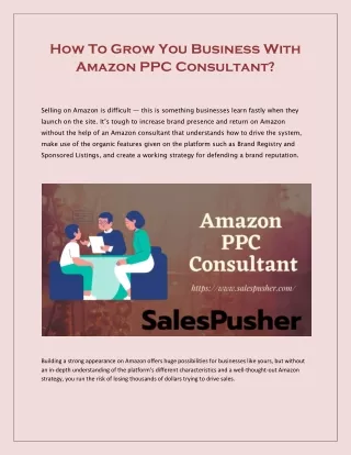 how to grow you business with amazon