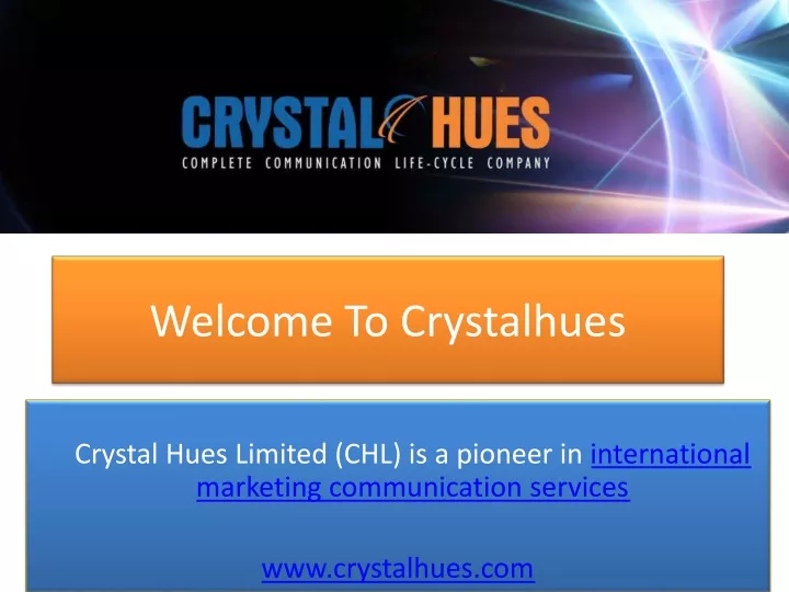 welcome to crystalhues