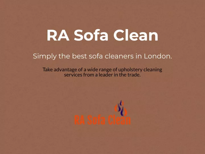 ra sofa clean