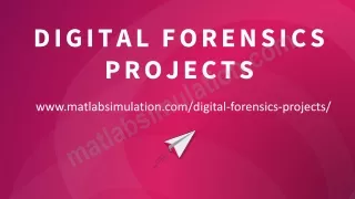 digital forensics projects