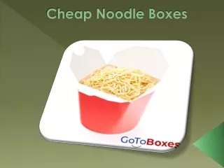 cheap noodle boxes
