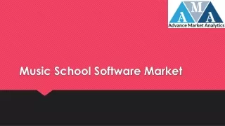 Music School Software Market Latest Review: Know More about Industry Gainers