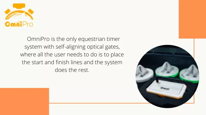 omnipro is the only equestrian timer system with