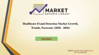 Healthcare Fraud Detection Market]