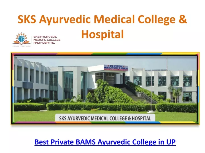 PPT Best Private BAMS Ayurvedic College in UP PowerPoint