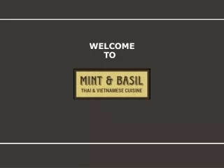 welcome to