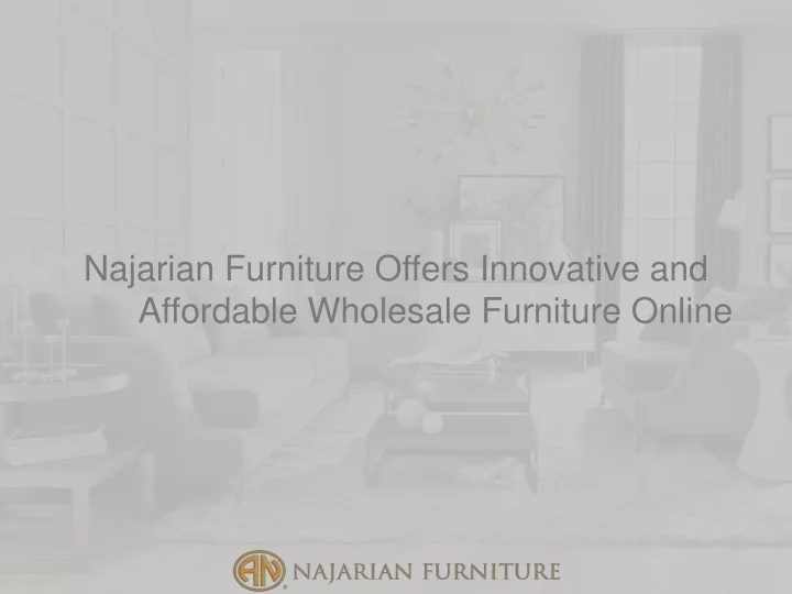 najarian furniture offers innovative