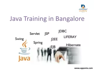 Java Training in Bangalore