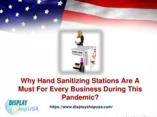 why hand sanitizing stations are a must for every business during this pandemic