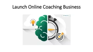 Launch Online Coaching Business