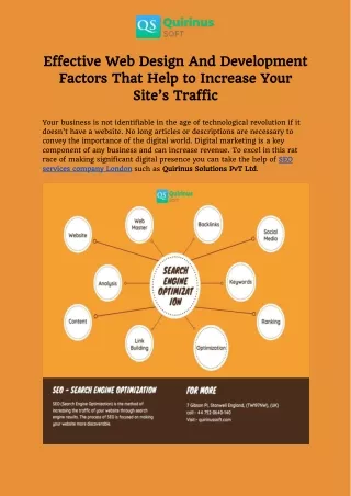 effective web design and development factors that