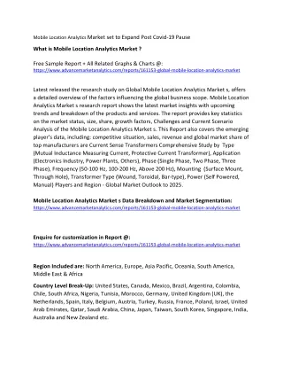 mobile location analytics market set to expand