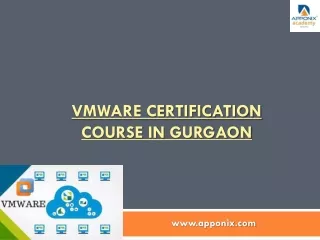 VMware Certification Course in Gurgaon ppt