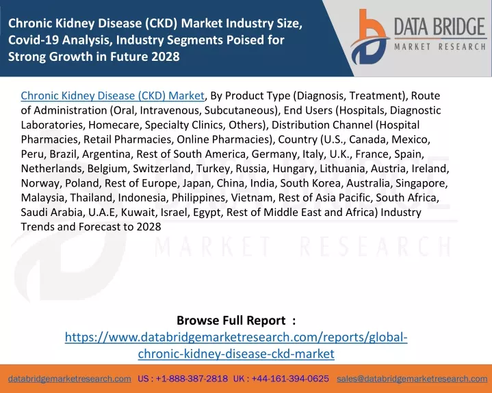 chronic kidney disease ckd market industry size